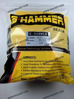 Prezzo buono NPK GH 7 Kit di sigillo idraulico di rottura Resistenza alla pressione Kit di sigillo di martello Diametro 116MM in linea