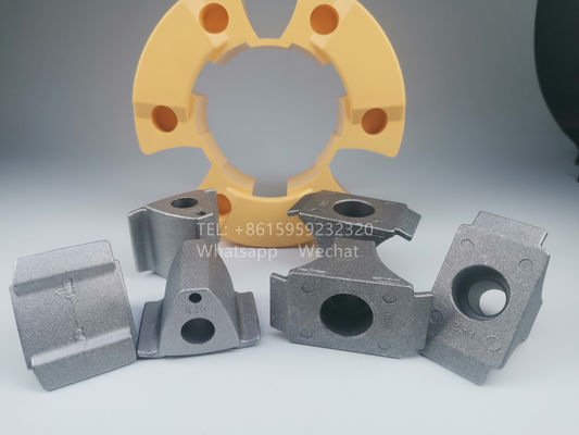 Prezzo buono Ferro di alluminio di coppia di Flexible Coupling Insert 25H dell'escavatore in linea