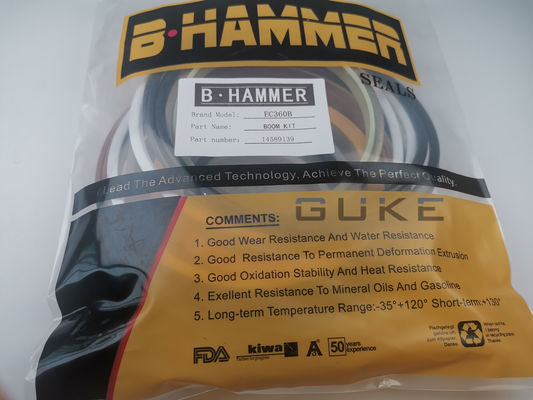 Prezzo buono Guarnizione Kit Voe 14589139 dell'asta dell'escavatore EC360B di in linea